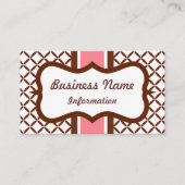 Strawberry Chocolate Visitekaartje (Voorkant)