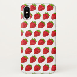Strawberry Club-Hoesje iPhone X Hoesje