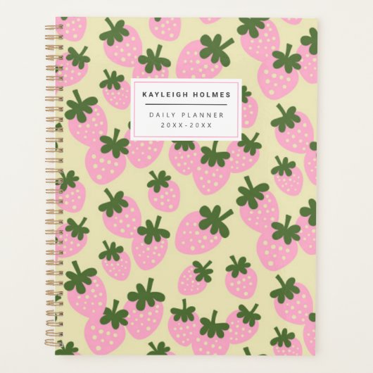 Strawberry Clusters Planner (Voorkant)