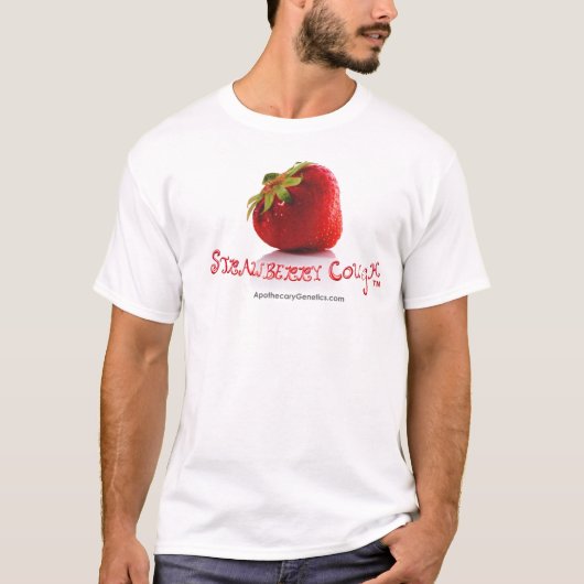 STRAWBERRY COUGH™ White T-Shirts (Voorkant)