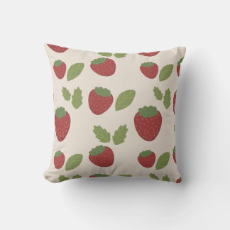 Strawberry Cream Pillow Kussen