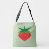 Strawberry Crossbody Bag (2 grootten) Crossbody Tas (Achterkant)