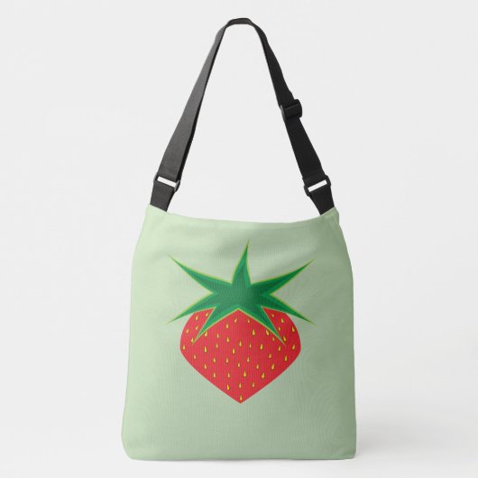 Strawberry Crossbody Bag (2 grootten) Crossbody Tas (Voorkant)