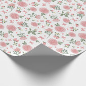 Strawberry Crush Gift Wrap Cadeaupapier (Hoek)