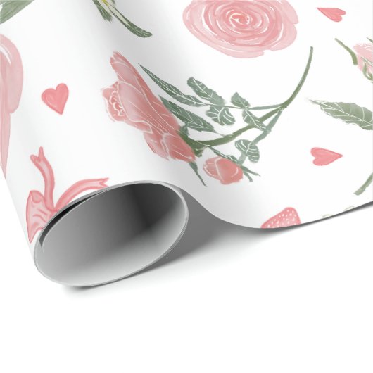 Strawberry Crush Gift Wrap Cadeaupapier (Rol Hoek)