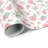 Strawberry Crush Gift Wrap Cadeaupapier (Rol Hoek)
