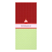 Strawberry Cupcake Bakkerij Menu Prijslijst (Achterkant)