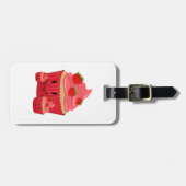 Strawberry Cupcake Family Bagagelabel (Voorkant horizontaal)