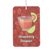 Strawberry Daiquiri Air Freshener Luchtverfrisser (Voorkant)