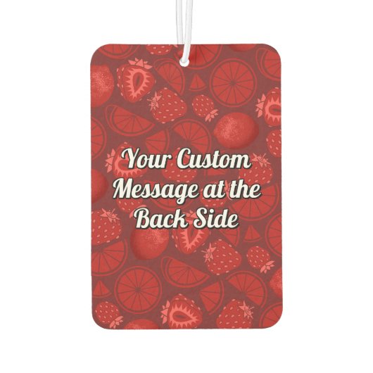 Strawberry Daiquiri Air Freshener Luchtverfrisser (Achterkant)