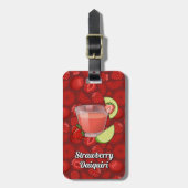 Strawberry Daiquiri Bagage Label (Voorkant verticaal)
