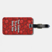 Strawberry Daiquiri Bagage Label (Achterkant horizontaal)