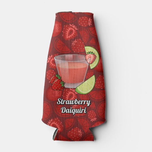 Strawberry Daiquiri Bottle Cooler (Voorkant)