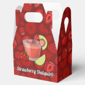 Strawberry Daiquiri Favor Box Bedankdoosjes (Geopend)