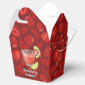 Strawberry Daiquiri Favor Box Bedankdoosjes (Geopend)