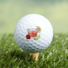 Strawberry Daiquiri Golf Balls Golfballen