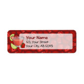 Strawberry Daiquiri Label (Voorkant)