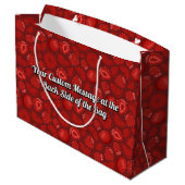 Strawberry Daiquiri Large Gift Bag Groot Cadeauzakje (Achterkant Gekanteld)