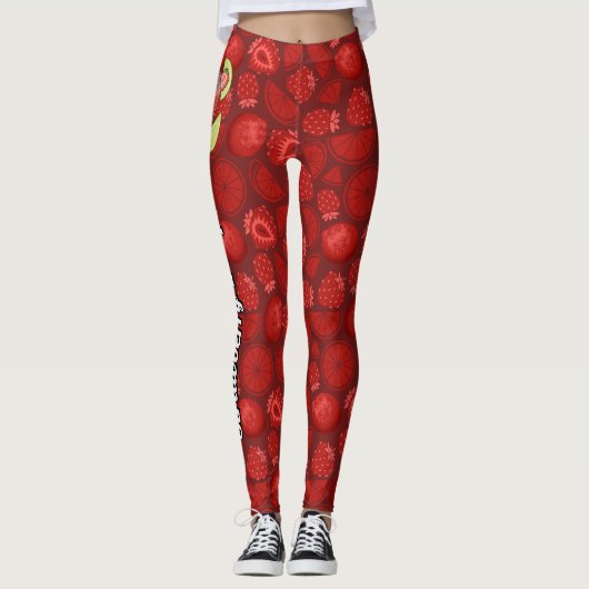 Strawberry Daiquiri Leggings (Voorkant)