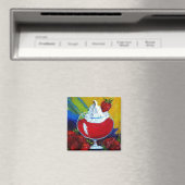 Strawberry Daiquiri Magnet (Insitu (Vaatwasser))
