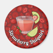 Strawberry Daiquiri Magnet (Voorkant)