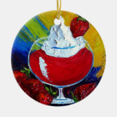 Strawberry Daiquiri Ornament (Voorkant)
