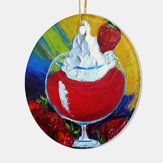 Strawberry Daiquiri Ornament (Links)