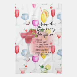 Strawberry Daiquiri Recipe Personalized Theedoek