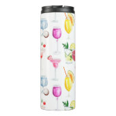 Strawberry Daiquiri Recipe Personalized Thermosbeker (Achterkant)