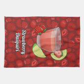 Strawberry Daiquiri Towel Theedoek (Horizontaal)