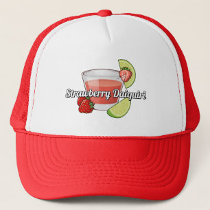 Strawberry Daiquiri Trucker Hat Trucker Pet