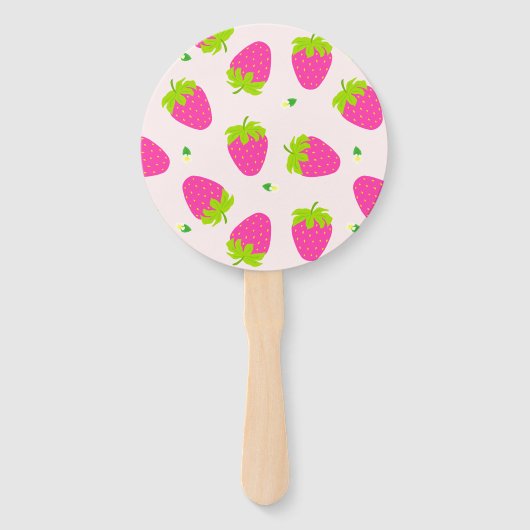 Strawberry Dank je Handwaaier (Achterkant)