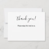 Strawberry Dank je Notitiekaartje (Achterkant)