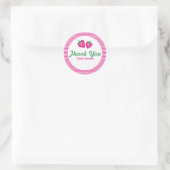 Strawberry Dank je Ronde Sticker (Tas)