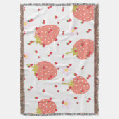 strawberry deken (Voorkant Verticaal)