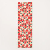 Strawberry Delight Pattern Yogamat (Voorkant)