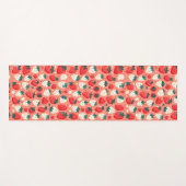 Strawberry Delight Pattern Yogamat (Voorkant (horizontaal))