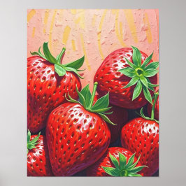 Strawberry Delight Poster
