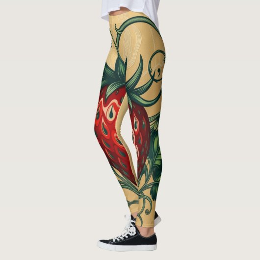 Strawberry Design  Leggings (Links)