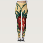Strawberry Design  Leggings (Voorkant)