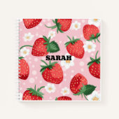 Strawberry Design Notitieboek (Voorkant)