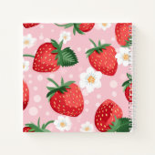 Strawberry Design Notitieboek (Achterkant)