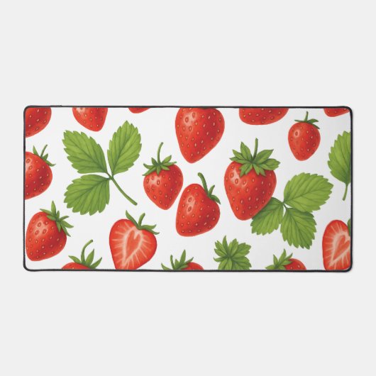 Strawberry Desk Mats Bureaumat (Voorkant)