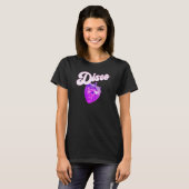 Strawberry disco ball retro t-shirt (Voorkant volledig)