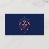 Strawberry Doodle Tekening visitekaartje (Voorkant)