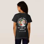 Strawberry Dream Bunny T-shirt (Achterkant volledig)