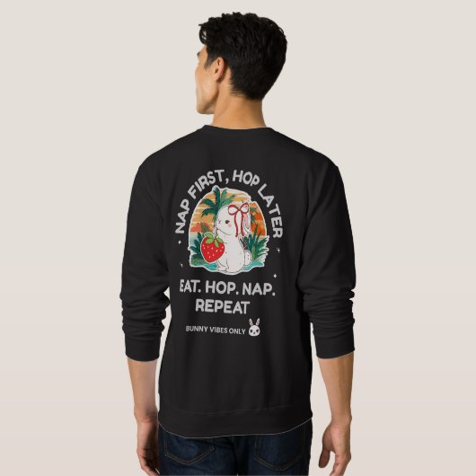 Strawberry Dream Bunny Trui (Achterkant volledig)