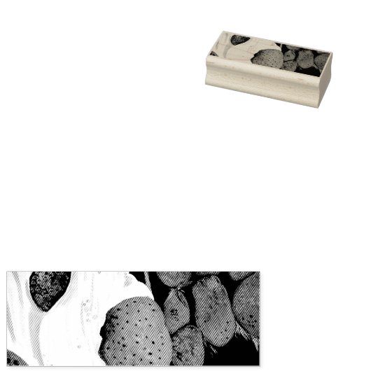 Strawberry Dream Rubberstempel (Gestempeld)