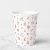 Strawberry Dreams! Papieren Bekers (Rechts)