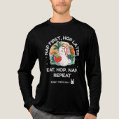 Strawberry Droom Konijn Tri-Blend Shirt (Voorkant volledig)